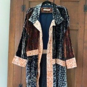 Free People Velvet Duster